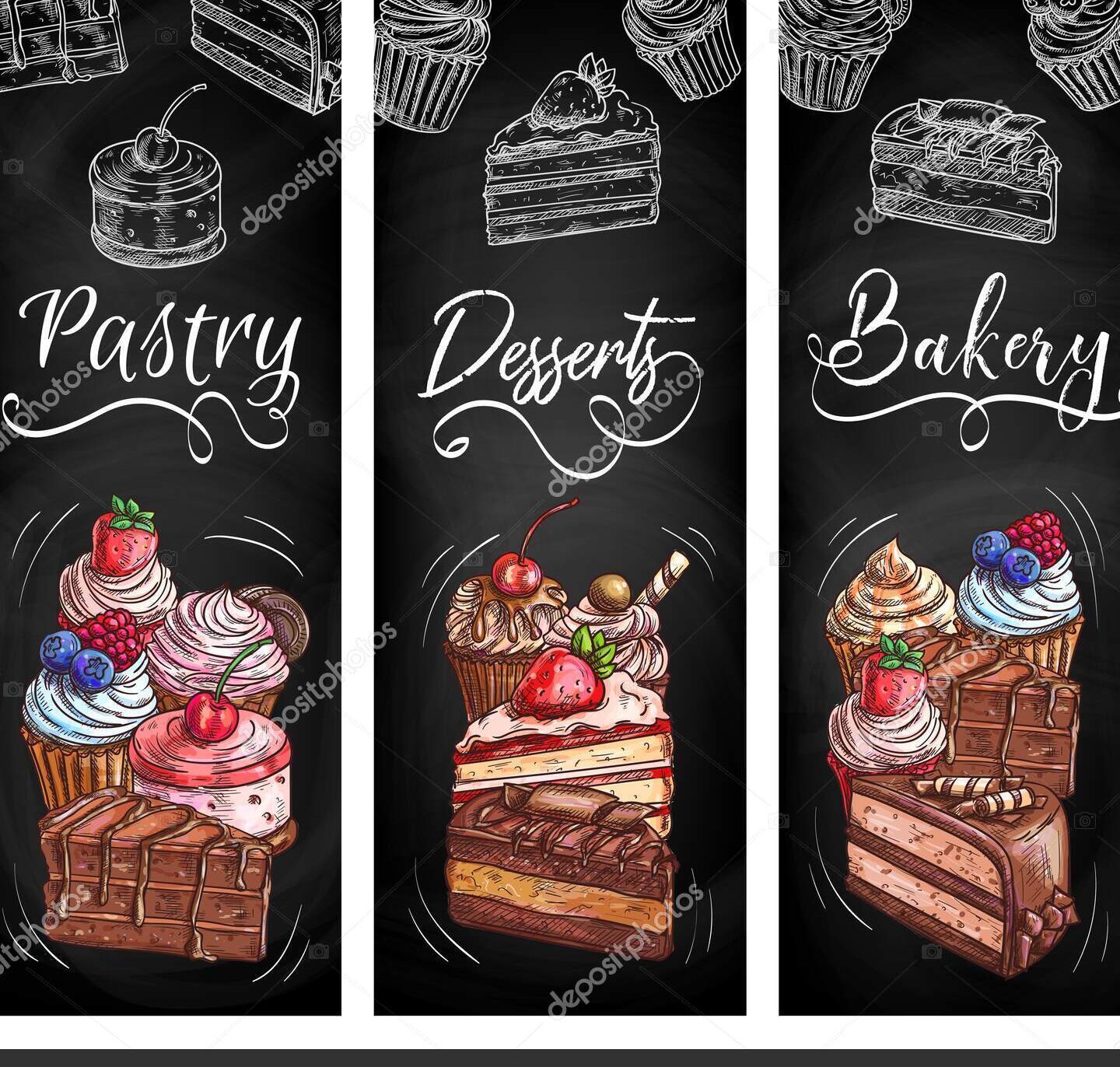 Pastelerías De Pizarra